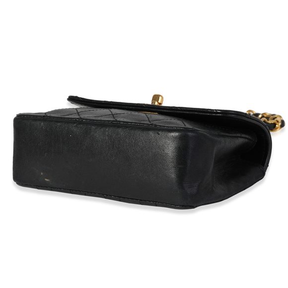 Chanel Vintage Black Quilted Lambskin Mini Flap Crossbody - Picture 7 of 8